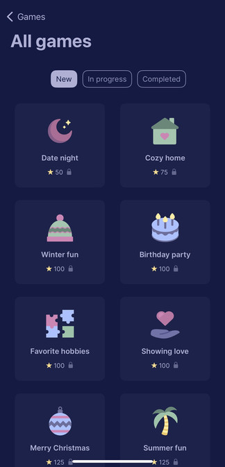 cozy couples app quiz games