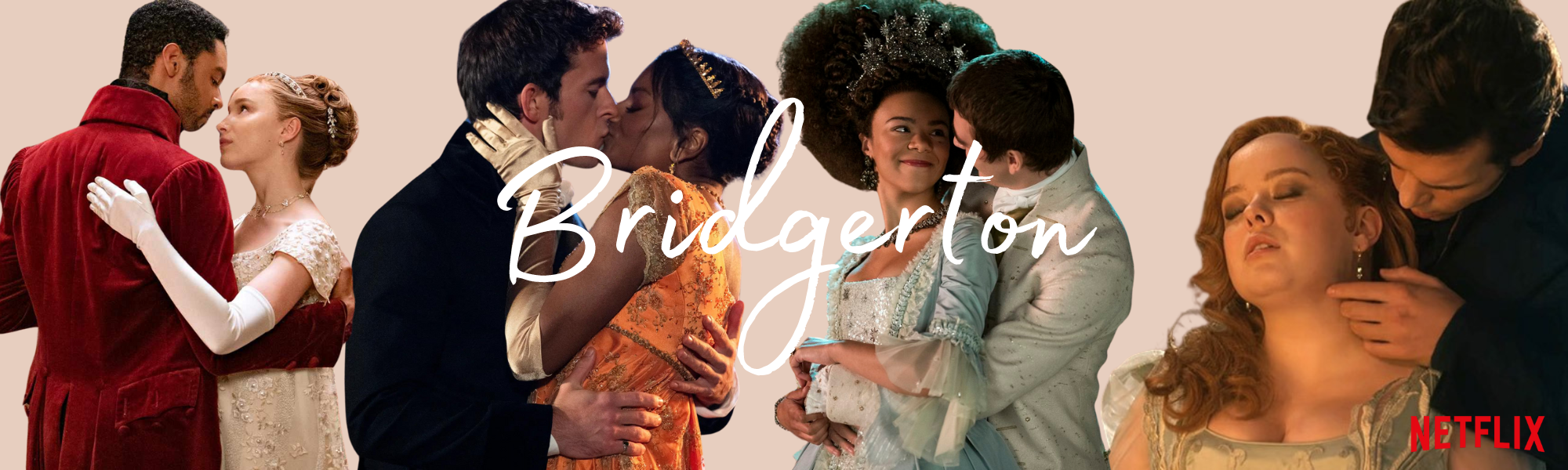 bridgerton couples colage